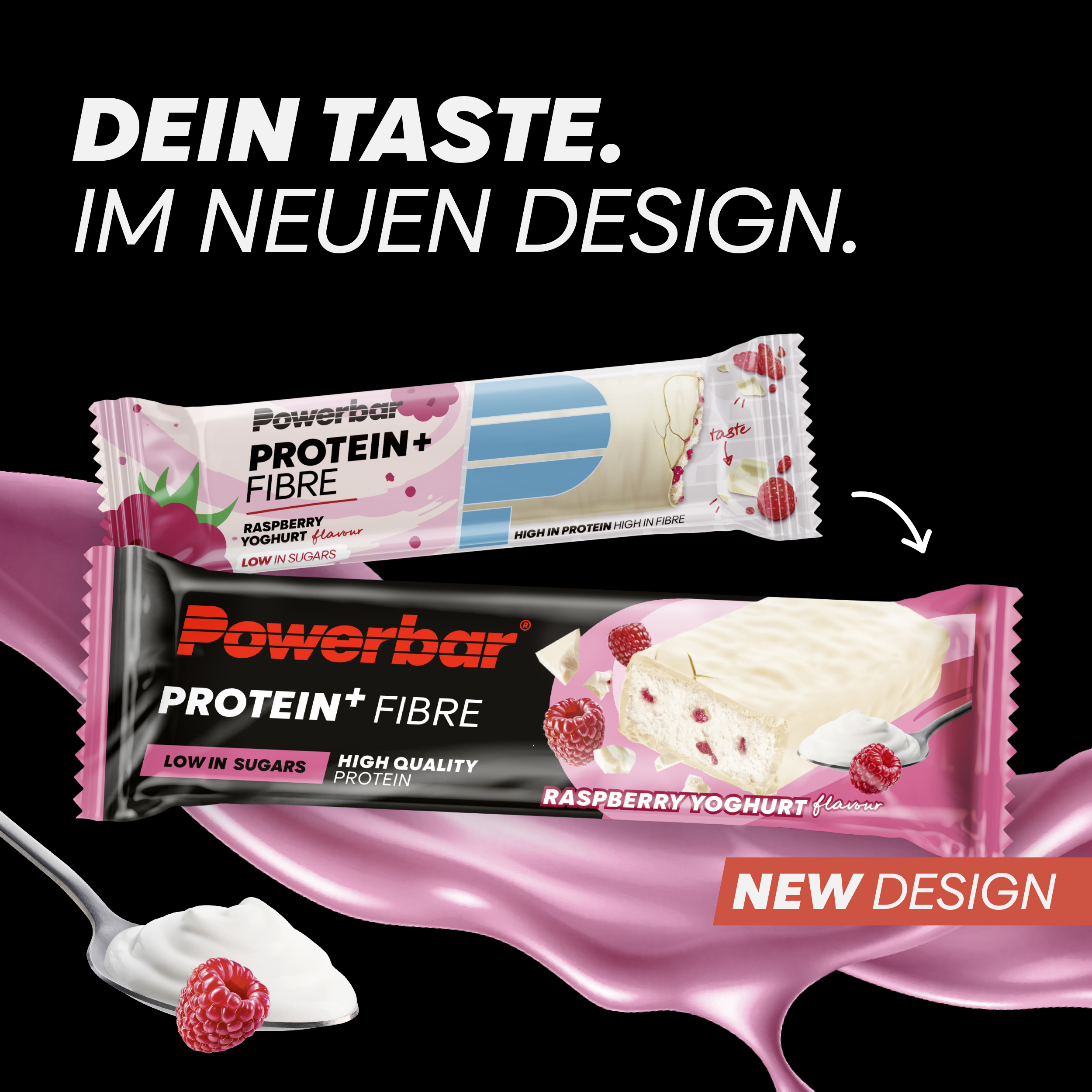Protein Plus Fibre Raspberry Yoghurt