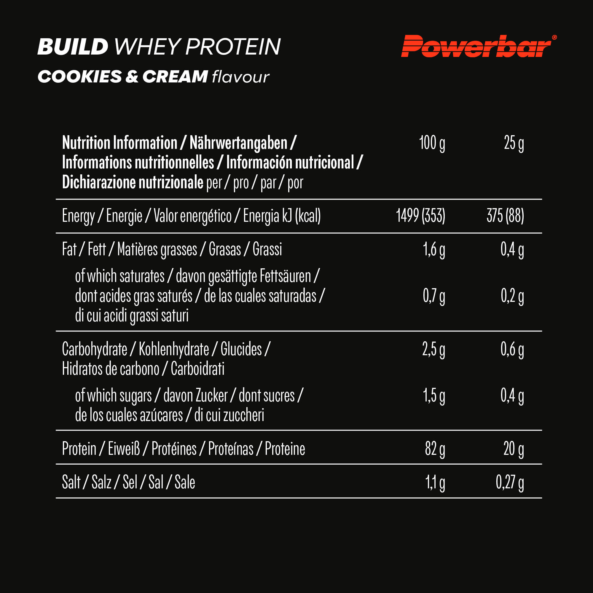Build Whey Protein Isolate & Hydroisolate Pulver 550g