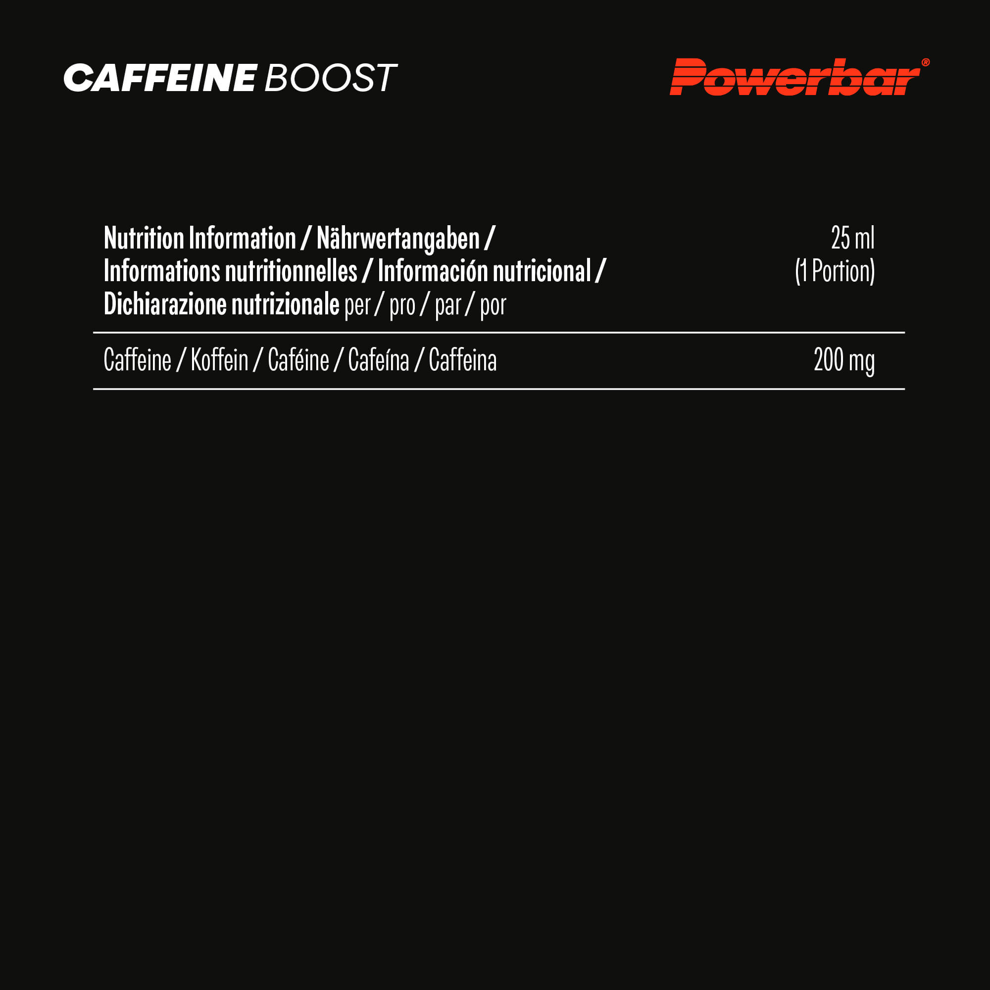 Black Line Caffeine Boost